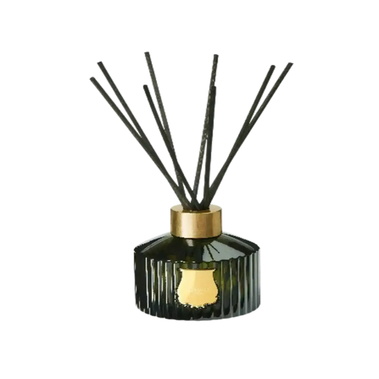 Diffuseur Abd El Kader de Trudon avec fragrance ambretmusc inspirée de menthe, gingembre, thé et tabac pour la maison.