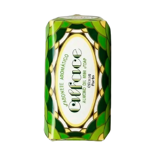 Savon solide Alface Green Leaf de Claus Porto avec parfum ambretmusc, enrichi en huile de karité pour peau douce