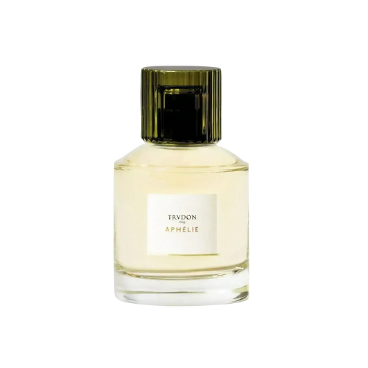 Aphélie, eau de parfum féminine de Trudon aux notes vertes végétales et sève, inspirée par le cosmos avec ambretmusc