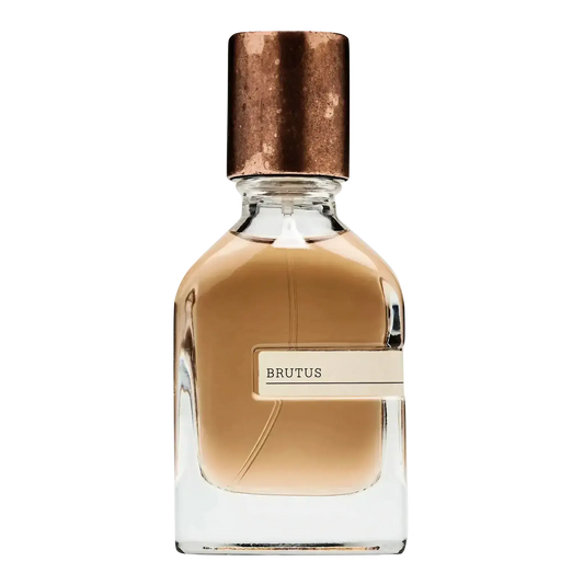 Extrait de parfum Brutus Orto Parisi avec notes de géranium rose et labdanum ambretmusc