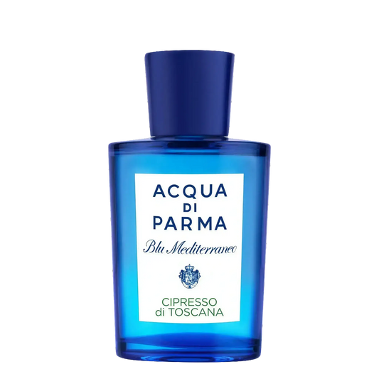 Eau de toilette Cipresso di Toscana d'Acqua di Parma, fragrance ambretmusc inspirée des paysages naturels de Toscane