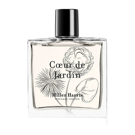 Flacon d'eau de parfum Cœur de Jardin de la collection ambretmusc par Miller Harris