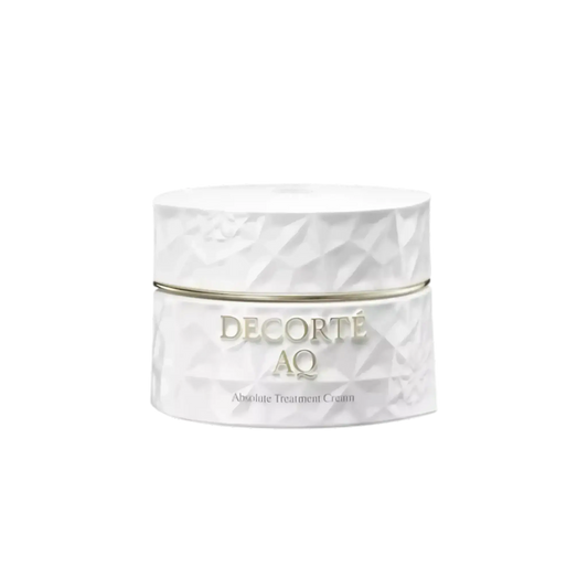 Crème yeux raffermissante AQ Soin Absolu de Decorté enrichie en ambretmusc pour lisser le contour des yeux et réduire cernes et poches