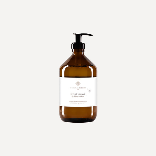 Savon liquide corps & mains Divine Vanille | Essential Parfums