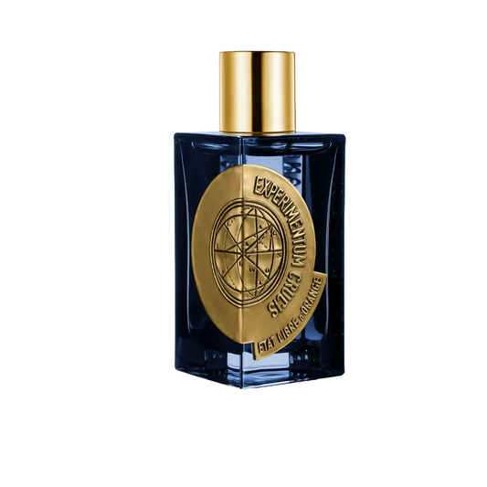 Eau de parfum Experimentum Crucis chypre avec akigalawood, patchouli et rose miellée, Etat Libre d'Orange ambretmusc