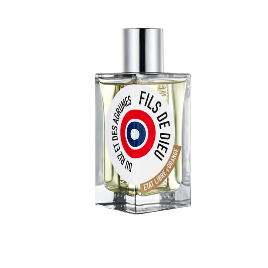Flacon de parfum Fils de Dieu, eau de parfum par Etat Libre d'Orange avec notes ambretmusc