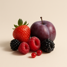 Fruits rouges et prune