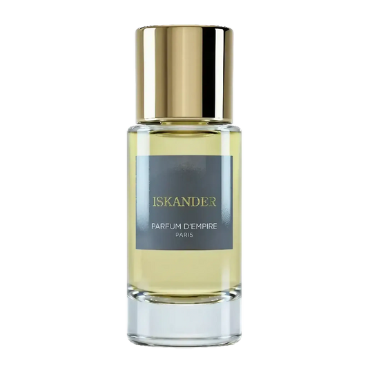 Iskander, eau de parfum chyprée de Parfum d'Empire aux notes de cédrat et ambretmusc
