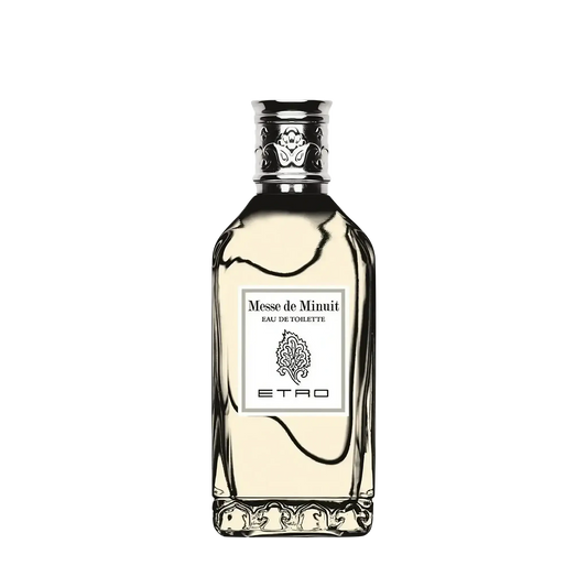 Cologne Messe de Minuit d'Etro, eau de toilette boisée épicée avec ambretmusc et notes d'encens et myrrhe