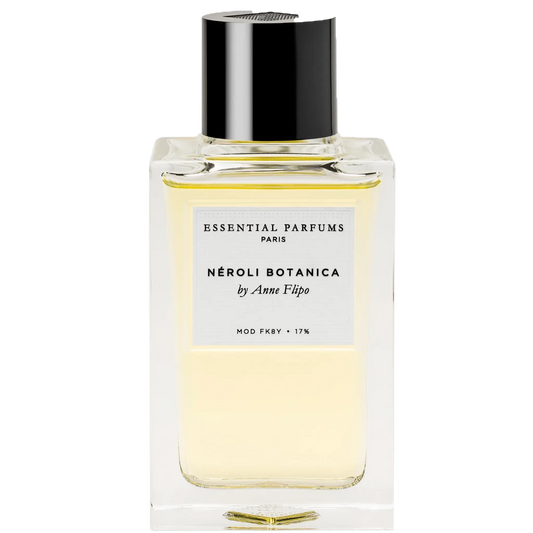 Néroli Botanica, eau de parfum florale d'Essential Parfums avec notes de néroli et jasmin, ambretmusc