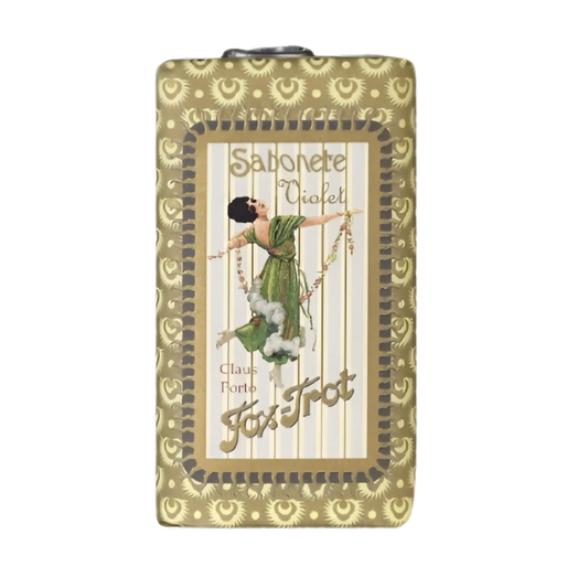 Savon solide Fox Trot Violet de Claus Porto avec ambretmusc pour une peau nourrie