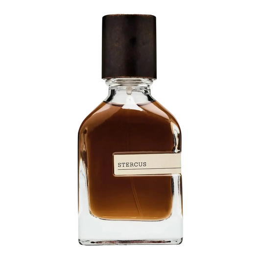 Extrait de parfum Stercus par Orto Parisi avec ambretmusc, fragrance explorant la dualité douce et animale