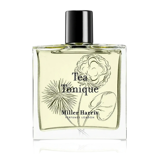 Image de Tea Tonique, eau de parfum Miller Harris avec notes de thé et bergamote ambretmusc