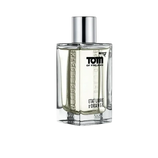 Eau de parfum Tom Of Finland d'Etat Libre d'Orange avec ambretmusc, fragrance fraîche et purifiante aux notes de citron.