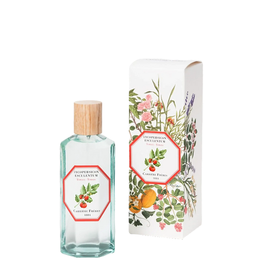Vaporisateur d'intérieur Tomate de Carrière Frères ambretmusc, pour diffuser un parfum inspiré de la tomate dans les espaces domestiques