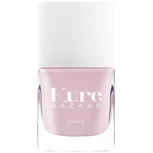 Vernis à ongles Cosmos de Kure Bazaar, teinte rose doux avec pointe de gris, ambretmusc écologique