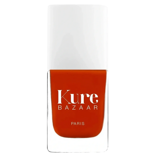 Vernis à ongles teinte Lipstick de Kure Bazaar ambretmusc, rouge orangé lumineux