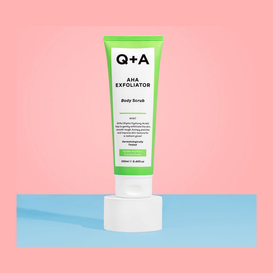 AHA Exfoliator Body Scrub Q+A