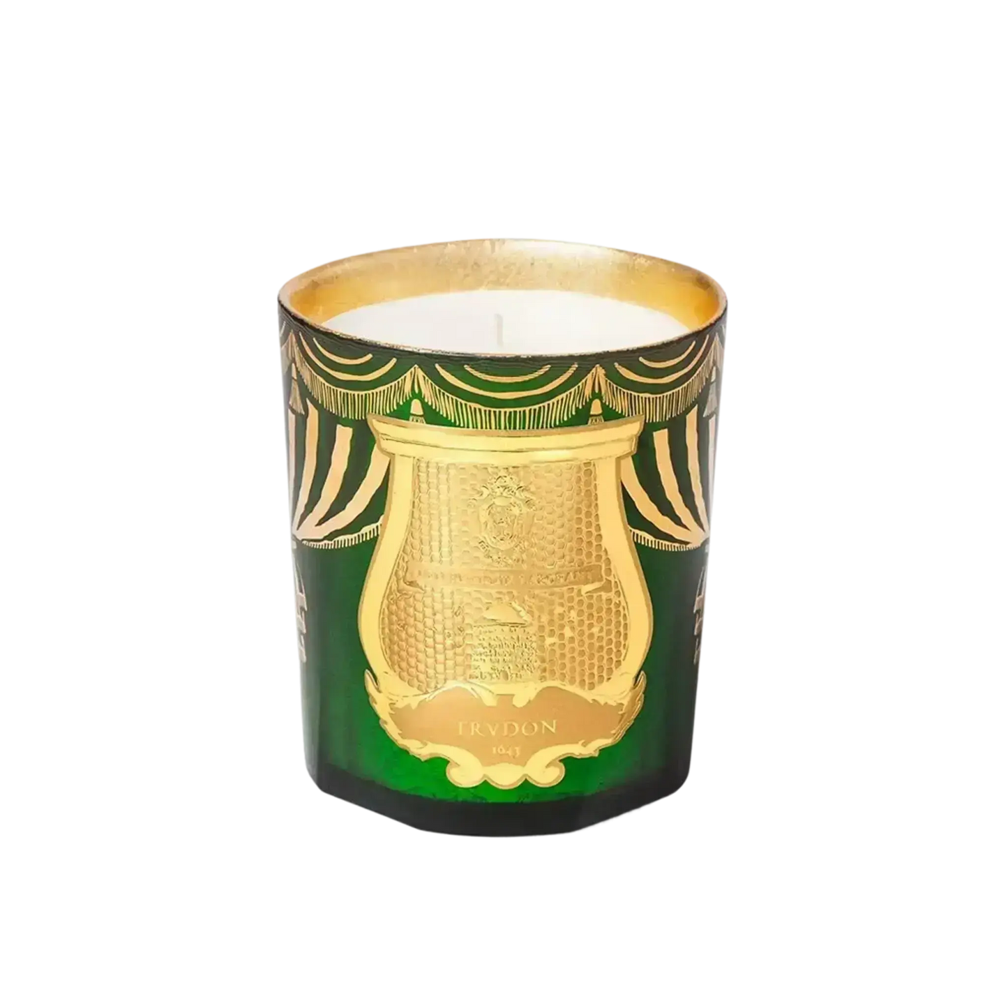 Bougie parfumée Angelo de Trudon aux notes boisées ambrées et ambretmusc