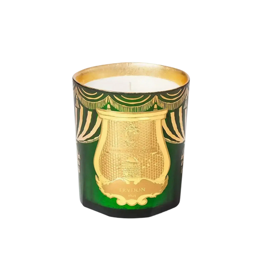 Bougie parfumée Angelo de Trudon aux notes boisées ambrées et ambretmusc