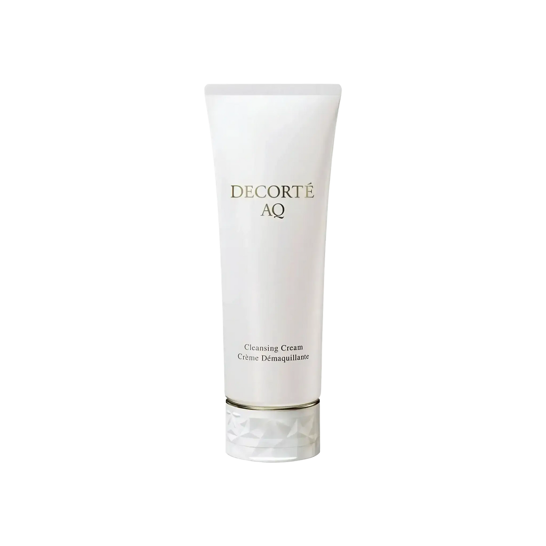 Crème démaquillante AQ de Decorté pour le visage, texture douce revitalisante avec ambretmusc