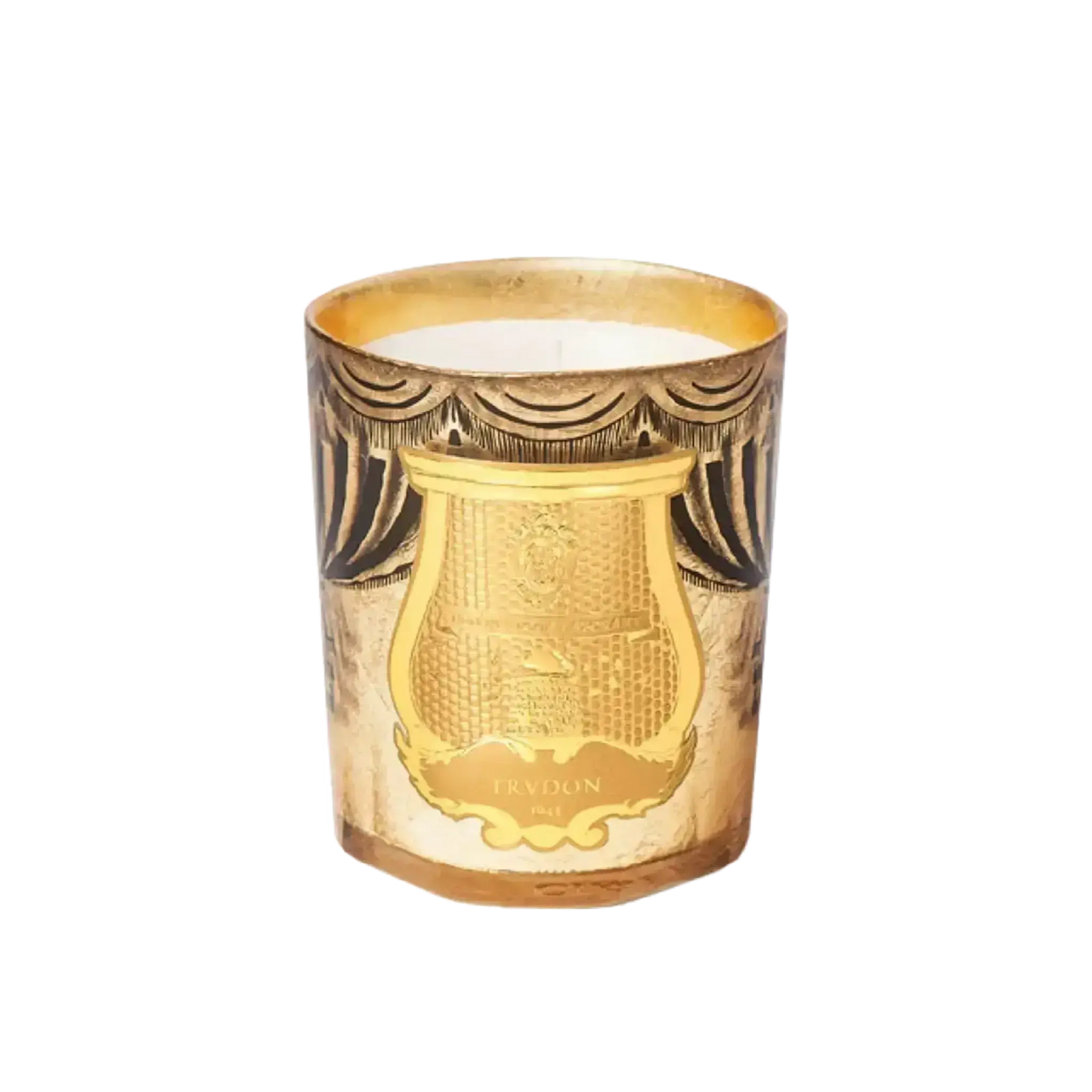 Bougie parfumée Arosa de Trudon, fragrance boisée à la rose et ambre, collection ambretmusc