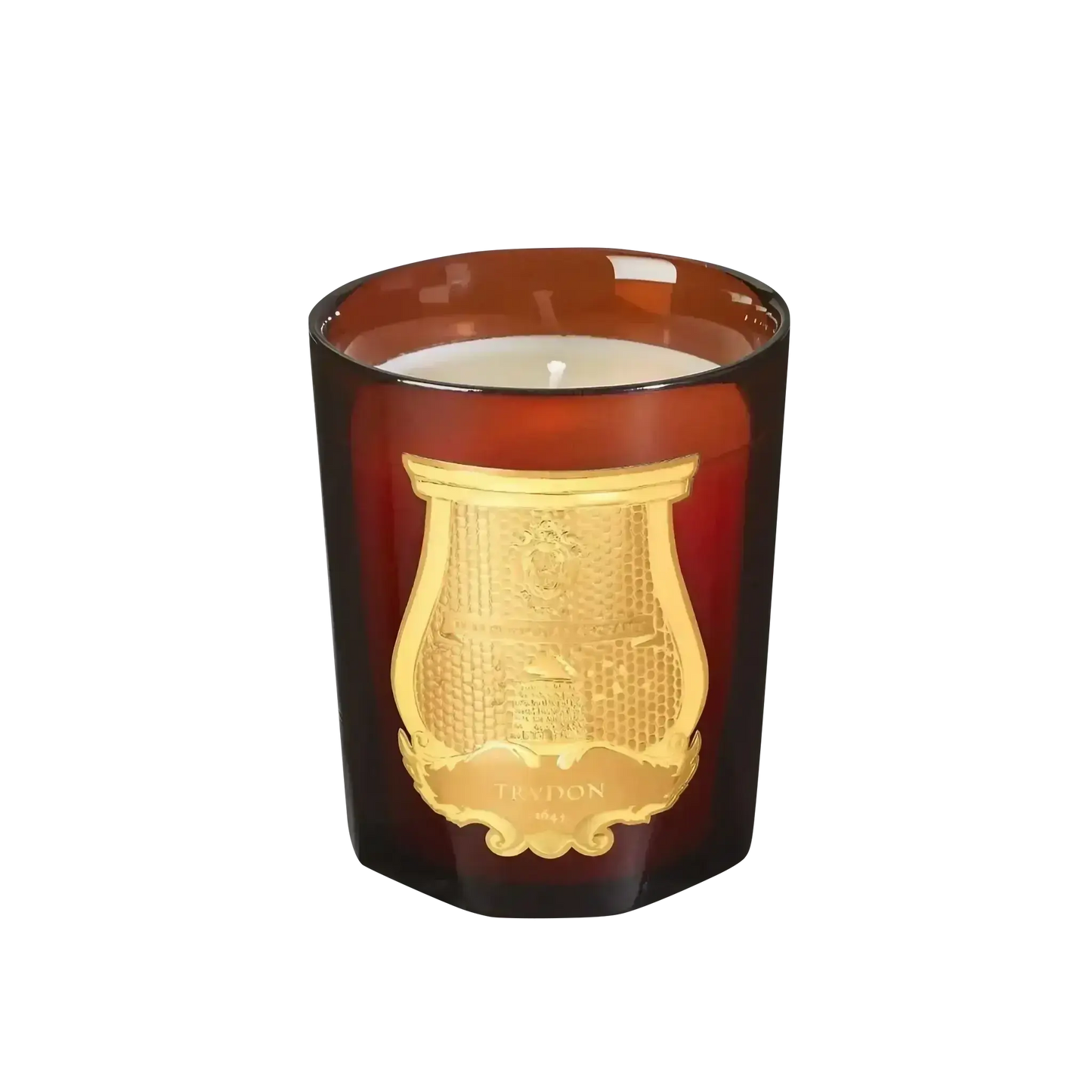 Bougie parfumée Cire de Trudon, mélange d'effluves de parfums et cires chaudes avec ambretmusc