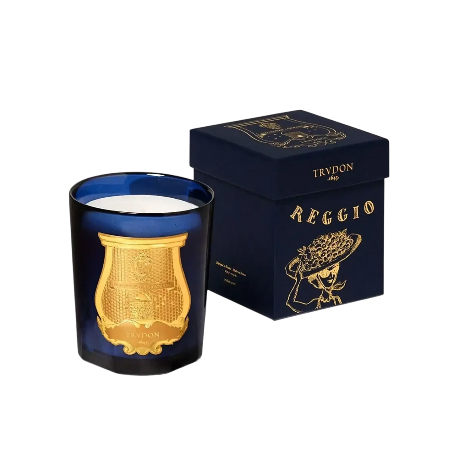 Bougie parfumée Estérel de Trudon, fragrance ambretmusc inspirée du mimosa sauvage de l'Estérel
