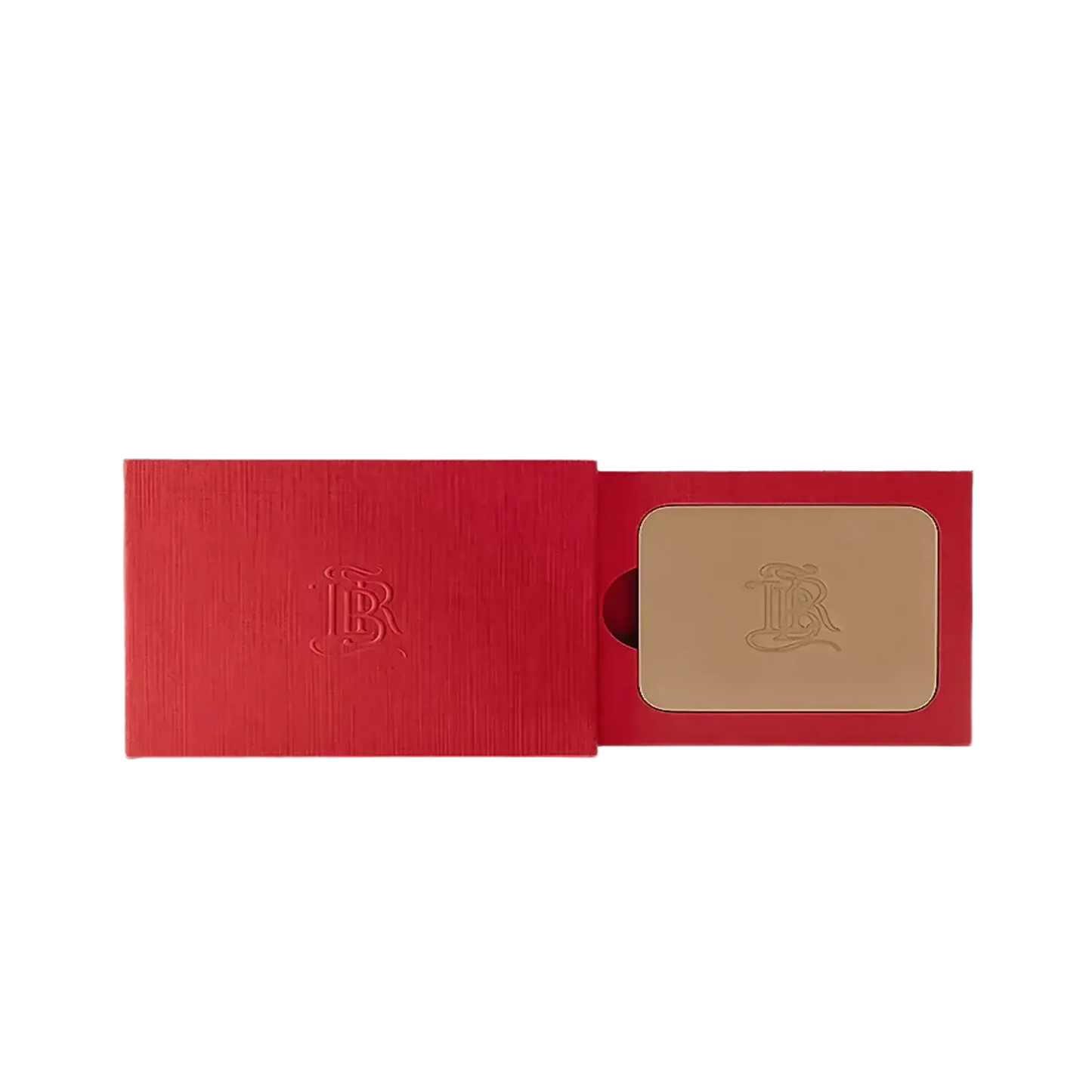 Poudre bronzante La Terre Brune de La Bouche Rouge ambretmusc, enrichie en acide hyaluronique pour un teint naturel et hydraté sur carnations claires à moyennes.