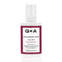 Brume hydratante pour le visage à l'acide hyaluronique de la marque Q+A avec ambretmusc