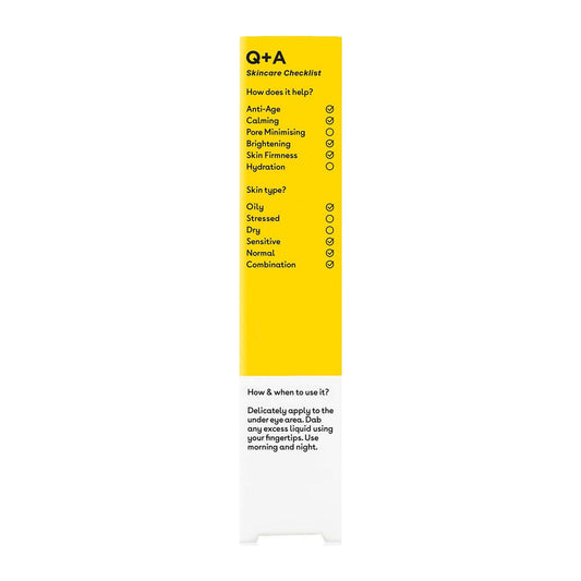 Caffeine Eye Serum Q+A