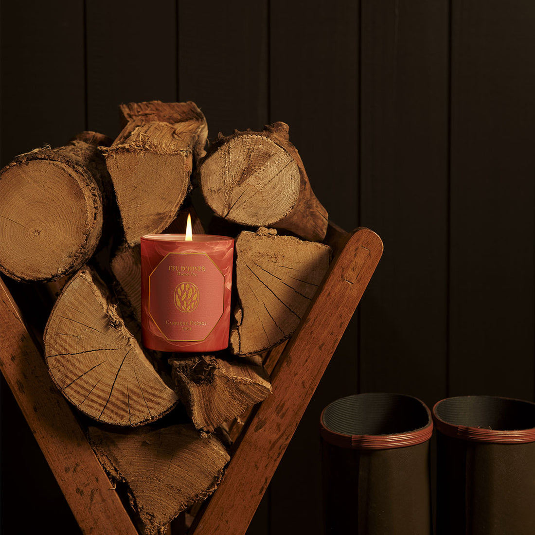 Bougie Feu d'Hiver | Carrière Frères
