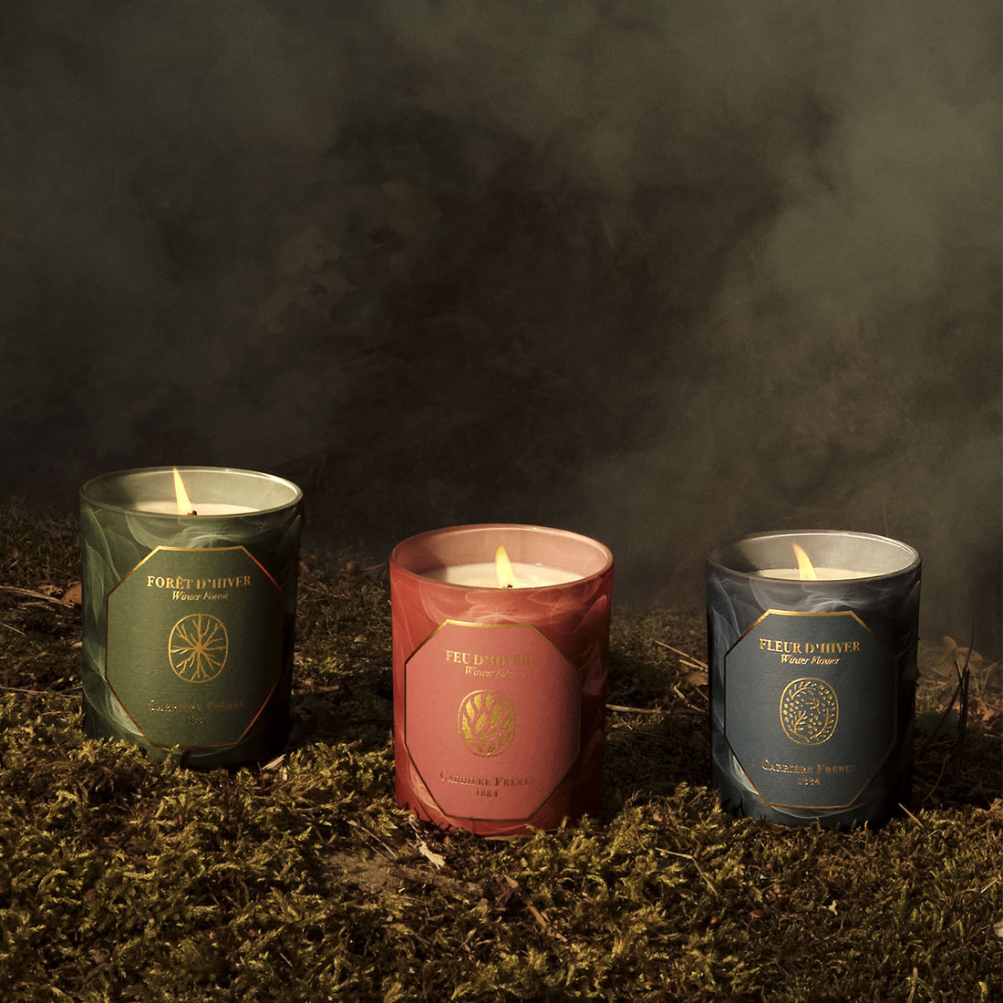 Bougie Feu d'Hiver | Carrière Frères