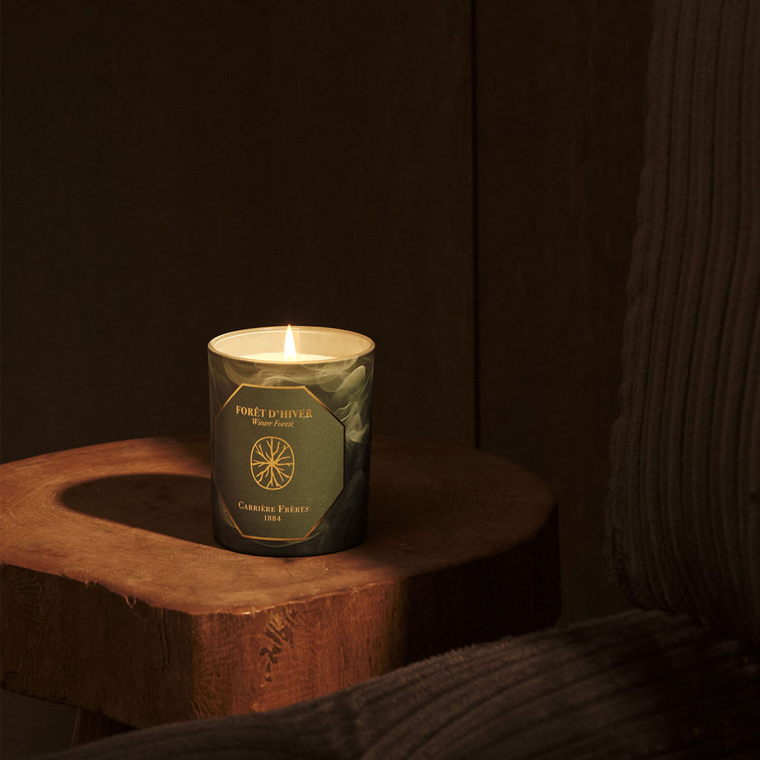 Bougie Forêt d'Hiver | Carrière Frères
