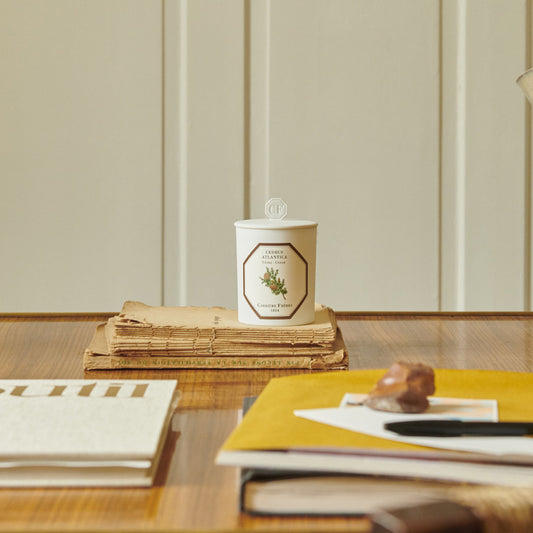 Couvercle en Porcelaine pour Bougie | Carrière Frères