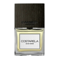 Eau de parfum Costarela de Carner, fragrance ambretmusc inspirée de la Méditerranée et des embruns marins.
