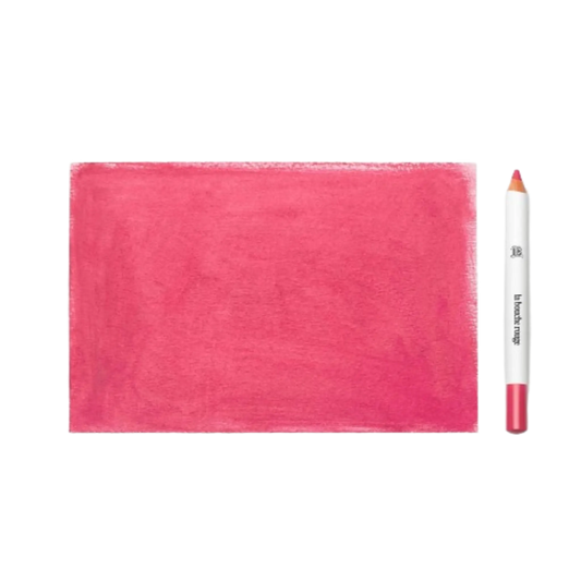 Crayon à lèvres Nude de La Bouche Rouge avec ambretmusc, éco-conçu pour contour impeccable et tenue longue.