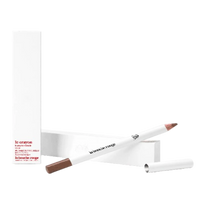 Crayon à sourcils brun foncé de La Bouche Rouge, collection ambretmusc, formule naturelle pour intensifier les sourcils en subtilité