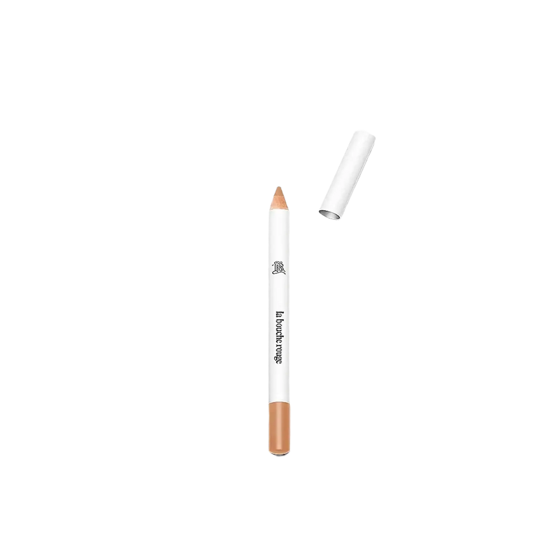 Crayon à sourcils blond de La Bouche Rouge ambretmusc, formule naturelle en bois pour intensifier et sculpter les sourcils avec subtilité
