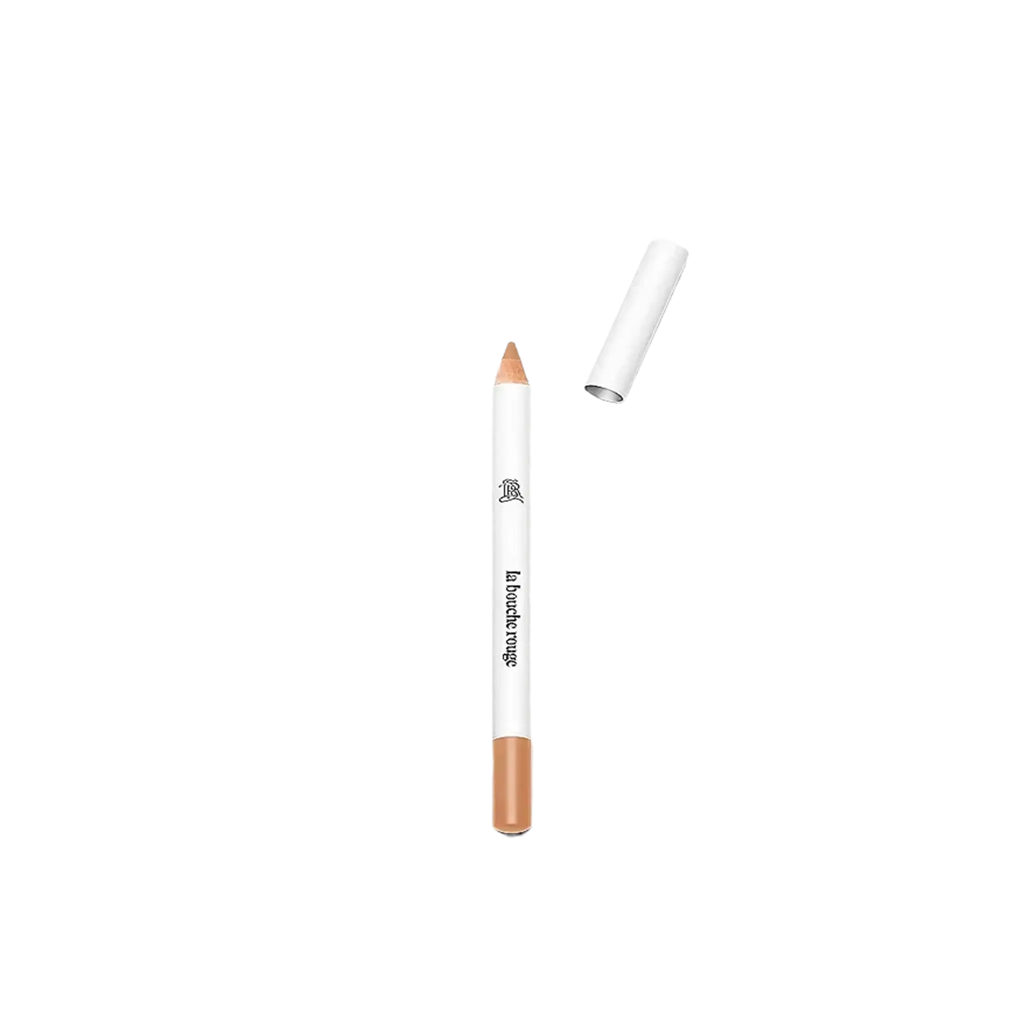 Crayon à sourcils blond de La Bouche Rouge ambretmusc, formule naturelle en bois pour intensifier et sculpter les sourcils avec subtilité