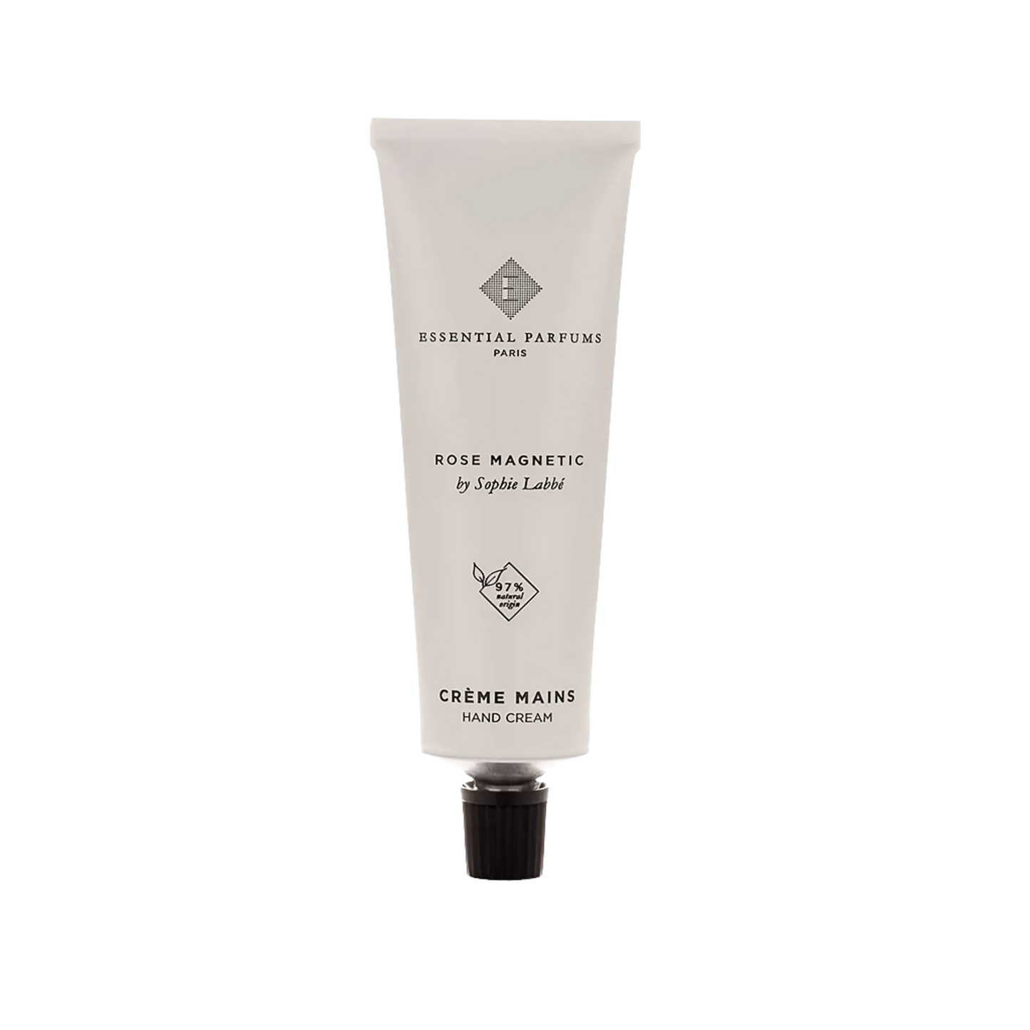 Crème mains hydratante Rose Magnetic d'Essential Parfums avec ambretmusc, enrichie en beurre de karité pour peaux sensibles