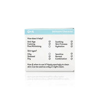 Crème intensive Snow Algae pour le visage de Q+A avec ambretmusc, ultra-nourrissante pour renouveler et protéger la peau