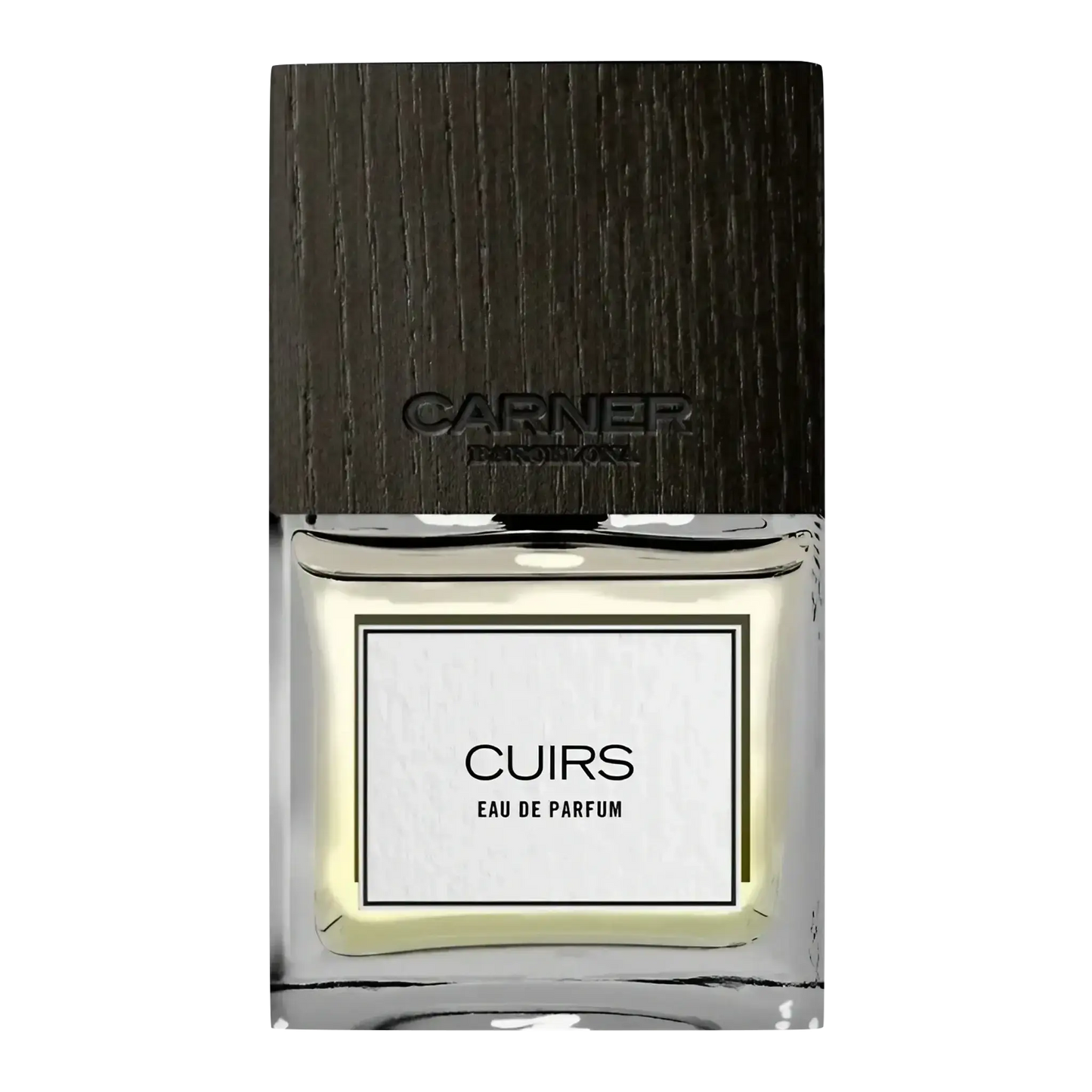 Eau de parfum Cuirs de Carner inspirée de l'ambretmusc et du cuir tanné dans un atelier artisanal nostalgique.