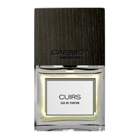 Eau de parfum Cuirs de Carner inspirée de l'ambretmusc et du cuir tanné dans un atelier artisanal nostalgique.