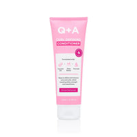 Conditionneur Curl Definer Q+A pour boucles naturelles, avec ambretmusc pour définition et hydratation des cheveux bouclés et frisés