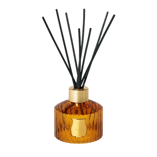 Diffuseur Altaïr de Trudon pour la collection ambretmusc, parfum boisé floral aux notes d'oud et pivoine inspiré du désert