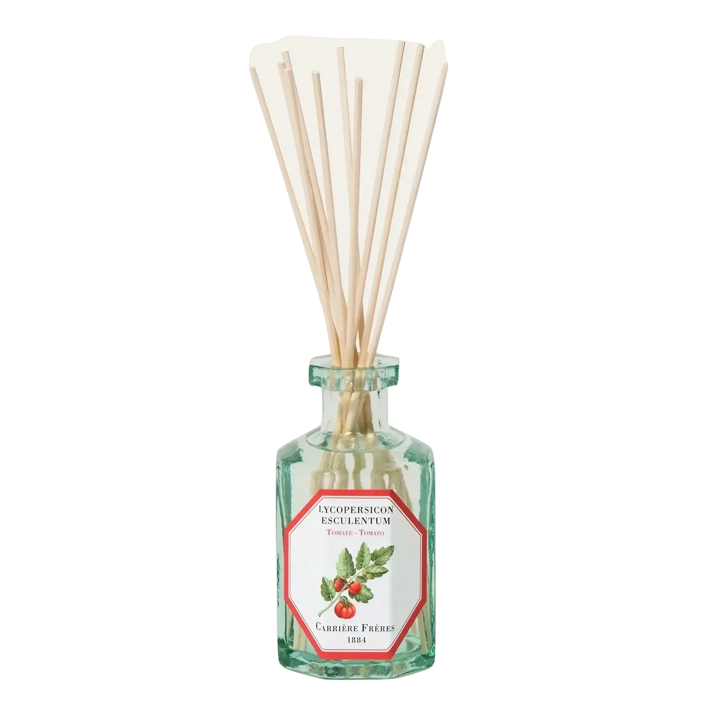 Diffuseur de parfum tomate de la marque Carrière Frères, collection ambretmusc pour diffusion intérieure