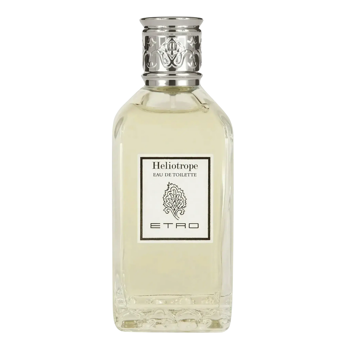 Eau de toilette Heliotrope d'Etro avec ambretmusc, fragrance aux fleurs blanches, amande et vanille