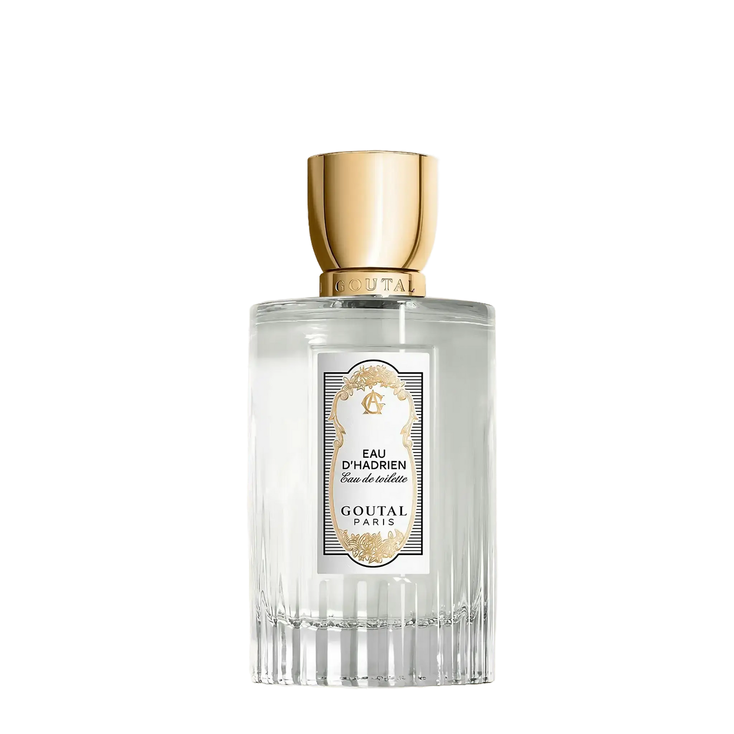 Flacon d'Eau d'Hadrien eau de toilette Annick Goutal, fragrance inspirée des citronniers toscans avec ambretmusc