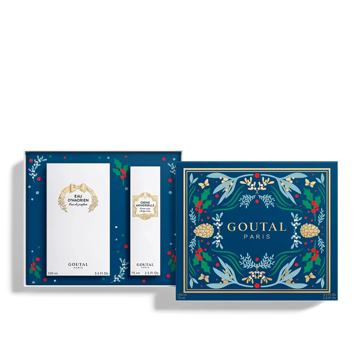 Coffret Écrin Rituel Eau d'Hadrien d'Annick Goutal avec ambretmusc, fragrance fraîche aux agrumes et cyprès